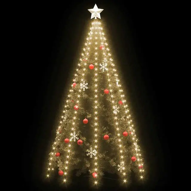 Alt view image 3 of 6 - vidaXL Tree Light Xmas Tree Lights for Indoor and Outdoor LED Net Light 118.1"