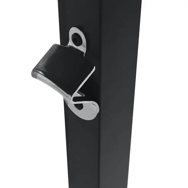 Alt view image 5 of 7 - vidaXL BBQ Gazebo 7.9'x4.9'x8.4' Anthracite Steel