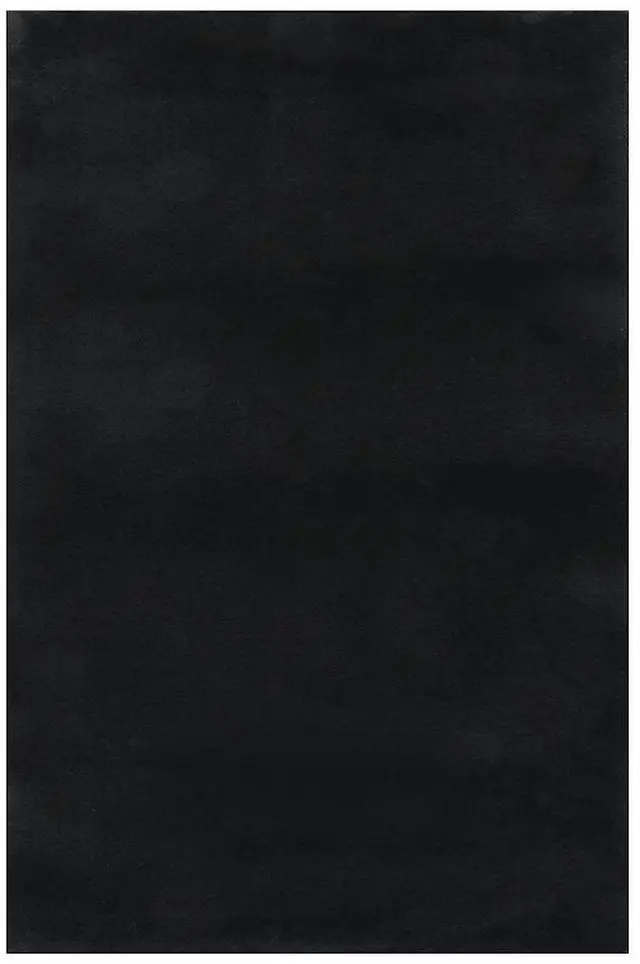 Alt view image 2 of 7 - vidaXL 8x11 Ft Rectangular Shaggy Rugs, Fluffy Carpets with Anti-Slip Backing, Indoor Modern Plush Area Rugs for Living Room Bedroom Hallway, Easy-Maintenance Home Decor, Black