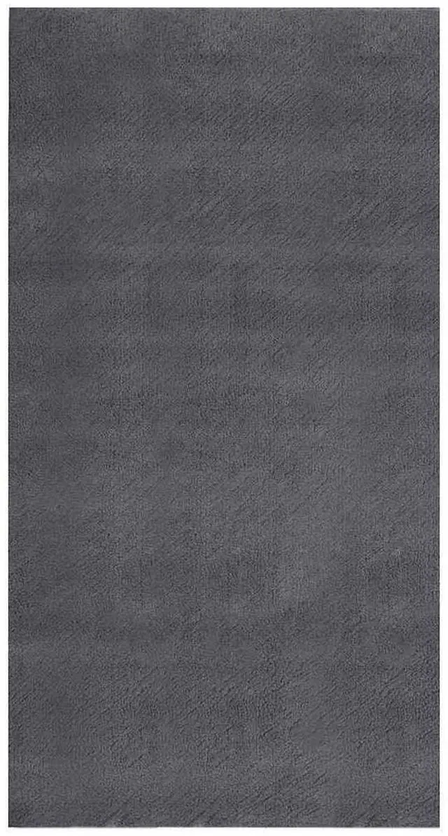 Alt view image 2 of 7 - vidaXL 4x6 Ft Rectangular Shaggy Rugs, Fluffy Carpets with Anti-Slip Backing, Indoor Modern Plush Area Rugs for Living Room Bedroom Hallway, Easy-Maintenance Home Decor, Anthracite