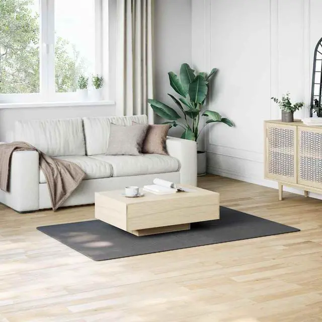 Main image of vidaXL 4x6 Ft Rectangular Shaggy Rugs, Fluffy Carpets with Anti-Slip Backing, Indoor Modern Plush Area Rugs for Living Room Bedroom Hallway, Easy-Maintenance Home Decor, Anthracite