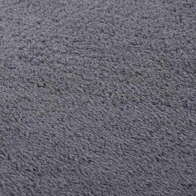 Alt view image 7 of 7 - vidaXL 6.6x9 Ft Rectangular Shaggy Rugs, Fluffy Carpets with Anti-Slip Backing, Indoor Modern Plush Area Rugs for Living Room Bedroom Hallway, Easy-Maintenance Home Decor, Anthracite