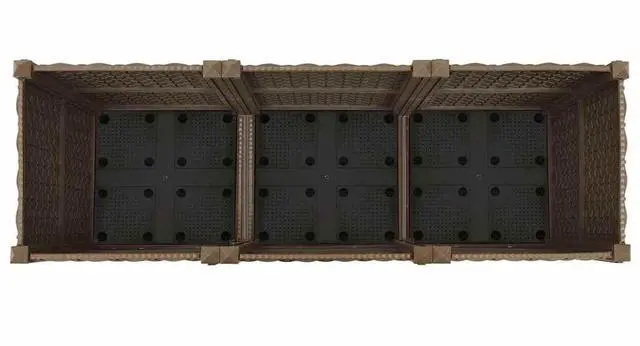 Alt view image 6 of 17 - vidaXL Raised Bed 47.2" Polypropylene Outdoor Garden Planter Flower Box Pot