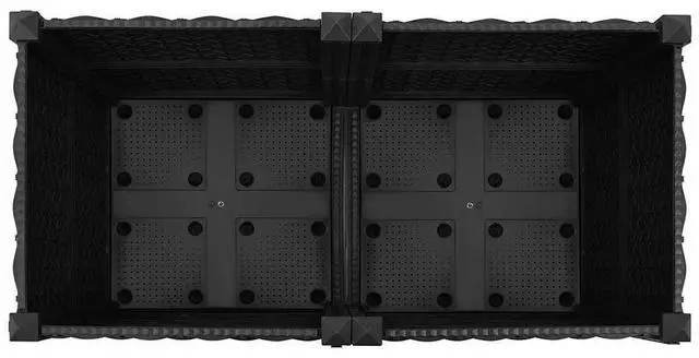 Alt view image 6 of 17 - vidaXL Raised Bed 31.5" Polypropylene Outdoor Garden Planter Flower Box Pot