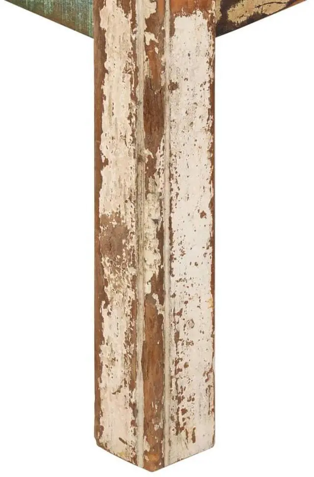 Alt view image 14 of 18 - vidaXL Coffee Table 31.5"x31.5"x15.7" Solid Reclaimed Wood