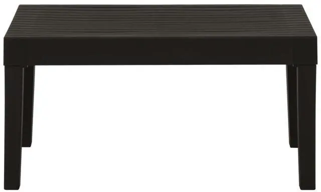 Alt view image 17 of 18 - vidaXL 2 Piece Garden Lounge Set with Cushions Plastic Gray