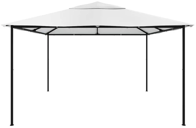 Alt view image 2 of 14 - vidaXL Gazebo Outdoor Canopy Tent Patio Pavilion Party Tent with Roof White