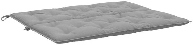 Alt view image 5 of 14 - vidaXL Indoor/Outdoor Bench Cushions 2 pcs, Patio Loveseat Cushions, Porch Swing Seat Cushions, Non-slip, Water-Repellent, Breathable, Resilient, Gray 47.2"x19.7"x2.8" Oxford Fabric