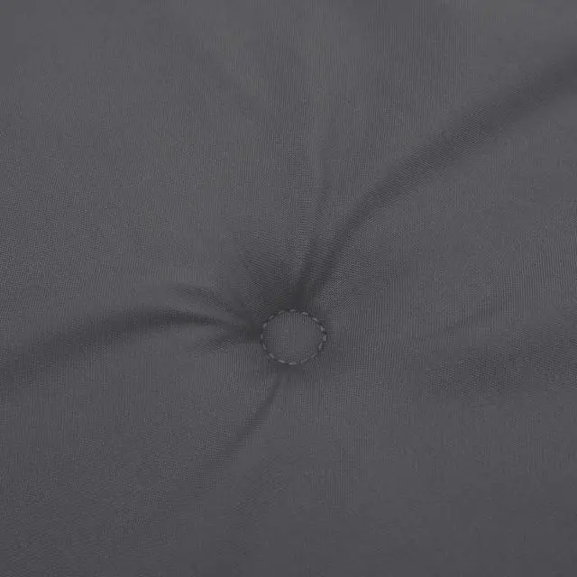 Alt view image 5 of 7 - vidaXL Bench Cushion Water Repellent Garden Cushion Anthracite Oxford Fabric