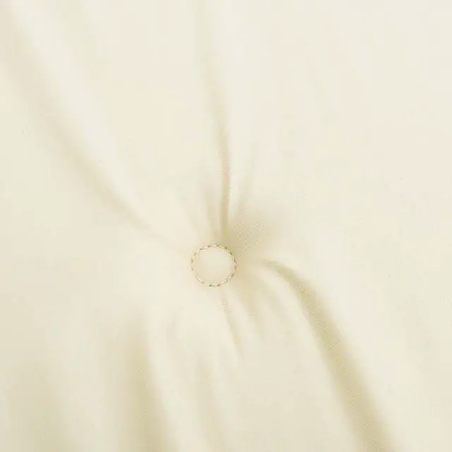 Alt view image 5 of 7 - vidaXL Bench Cushion Water Repellent Garden Seat Cushion Cream Oxford Fabric