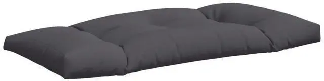 Alt view image 7 of 14 - vidaXL Chair Cushion 3 Pcs Outdoor Pallet Seat Cushion Sofa Pad Gray Fabric