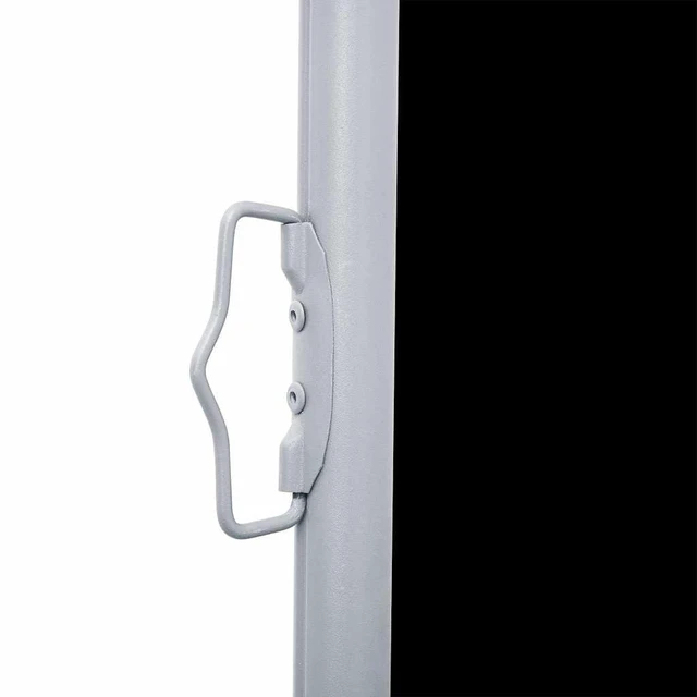 Alt view image 5 of 15 - vidaXL Retractable Side Awning Patio Folding Privacy Screen 66.9"x236.2" Black