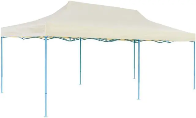 Alt view image 4 of 17 - vidaXL Gazebo Hexagonal Pop-Up Canopy Tent Outdoor Shelter Party Tent Gray