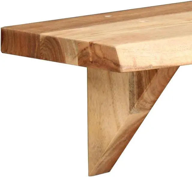 Alt view image 5 of 11 - vidaXL Wall Shelves Floating Shelves Display Shelves Wall Mounted 3 Pcs Black