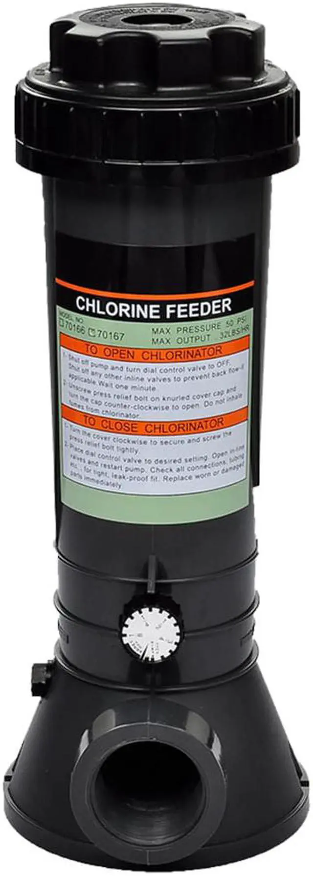 Alt view image 2 of 12 - vidaXL Automatic Chlorine Feeder Swimming Pool Dispenser Cleaner Machine Tool