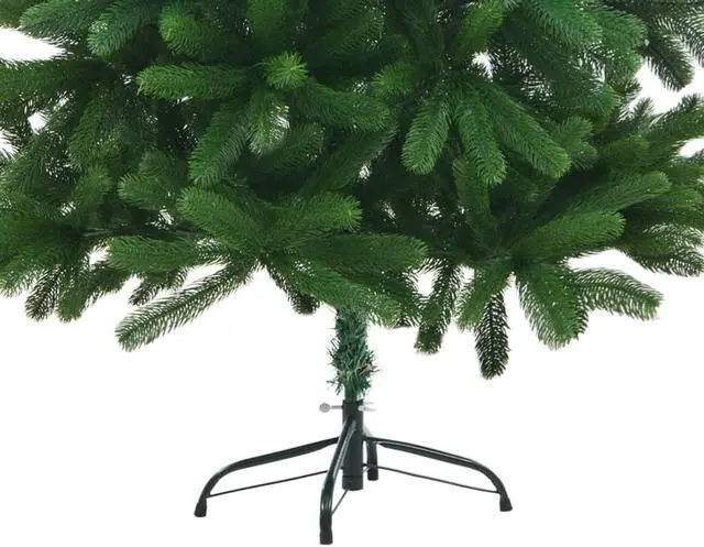 Alt view image 6 of 18 - vidaXL Christmas Tree Artificial Xmas Tree with Needle-Shaped Branches White