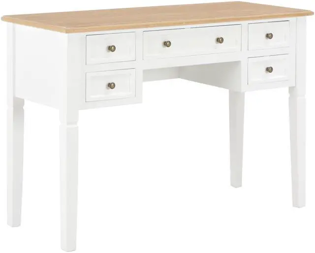 Main image of vidaXL Computer Desk L-Shaped Computer Desk Home Office Desk Writing Table Oak