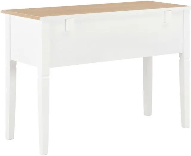 Alt view image 4 of 16 - vidaXL Computer Desk L-Shaped Computer Desk Home Office Desk Writing Table Oak