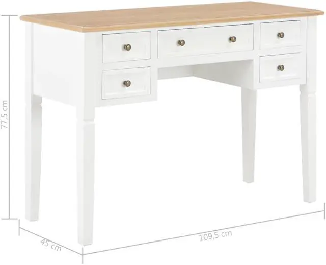 Alt view image 7 of 16 - vidaXL Computer Desk L-Shaped Computer Desk Home Office Desk Writing Table Oak