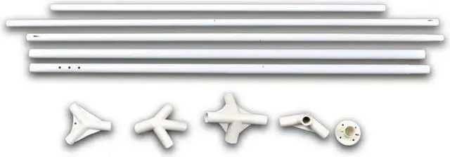 Alt view image 2 of 11 - vidaXL Party Tent Outdoor Canopy Patio Gazebo Marquee Sunshade PE Anthracite