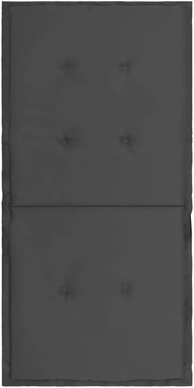 Alt view image 4 of 15 - vidaXL Chair Cushion 2 Pcs Patio Chair Cushion Pad Anthracite Oxford Fabric