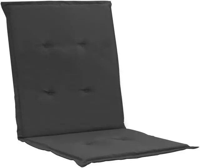 Alt view image 6 of 15 - vidaXL Chair Cushion 2 Pcs Patio Chair Cushion Pad Anthracite Oxford Fabric