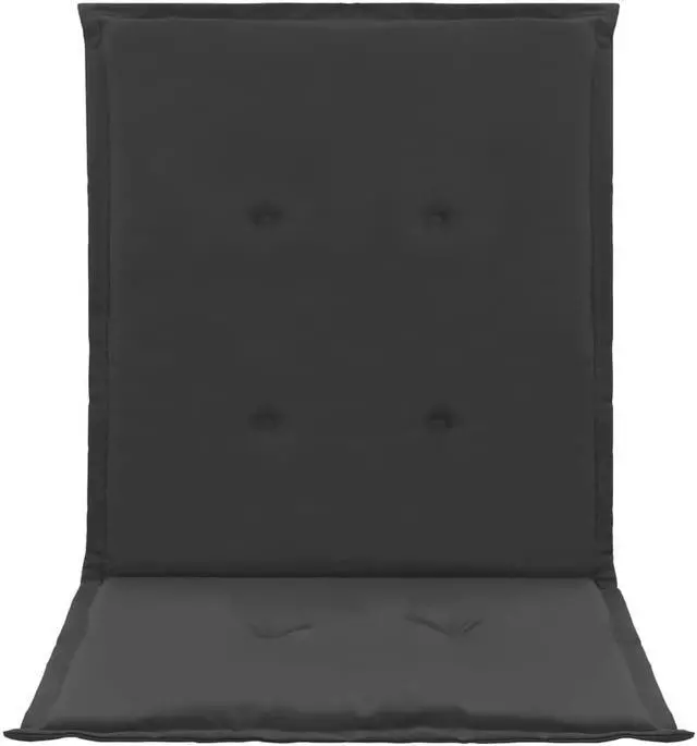 Alt view image 3 of 15 - vidaXL Chair Cushion 2 Pcs Patio Chair Cushion Pad Anthracite Oxford Fabric