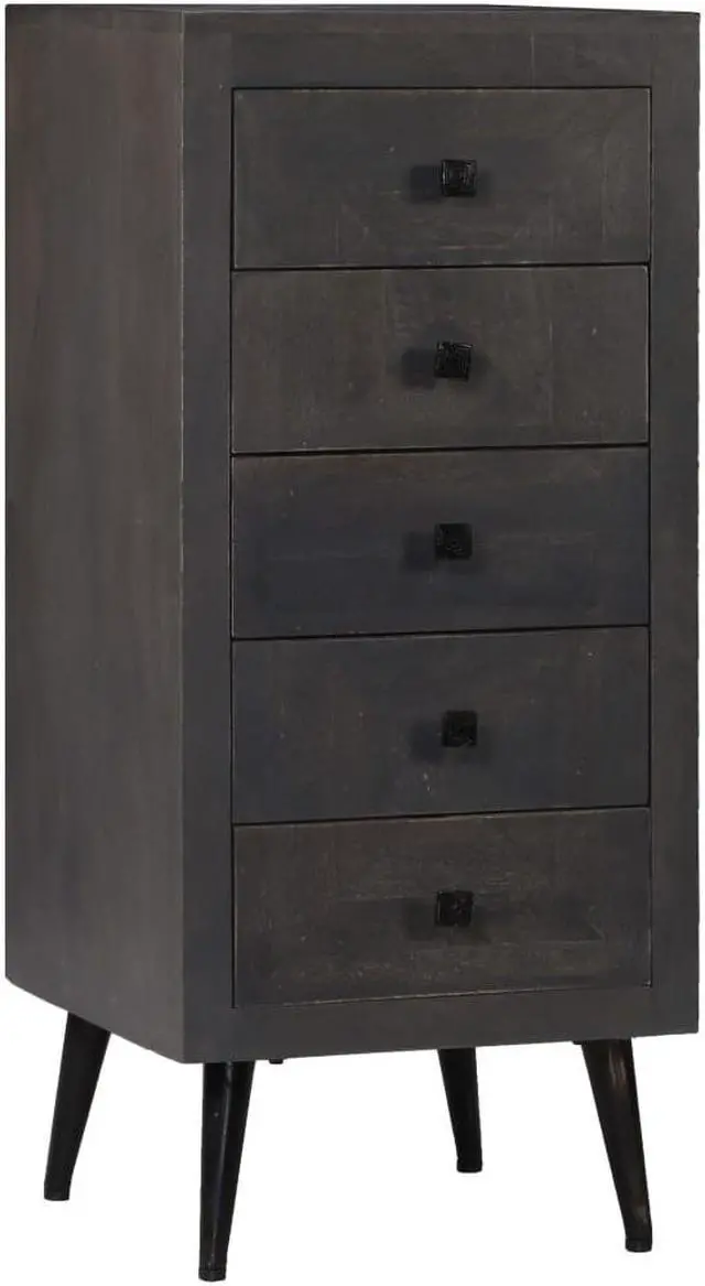 Alt view image 17 of 18 - vidaXL Solid Acacia Wood Console Cabinet Home Sideboard Highboard TV Stand
