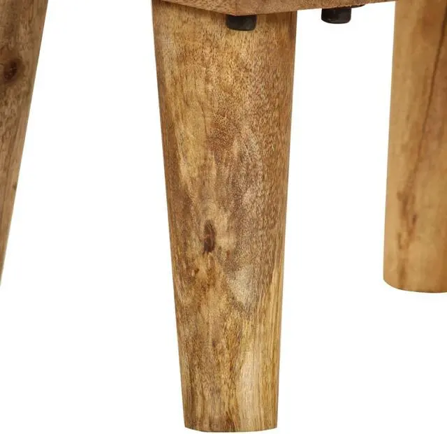 Alt view image 4 of 16 - vidaXL Cabinet Accent Side End Table with Storage Drawers Solid Wood Mango