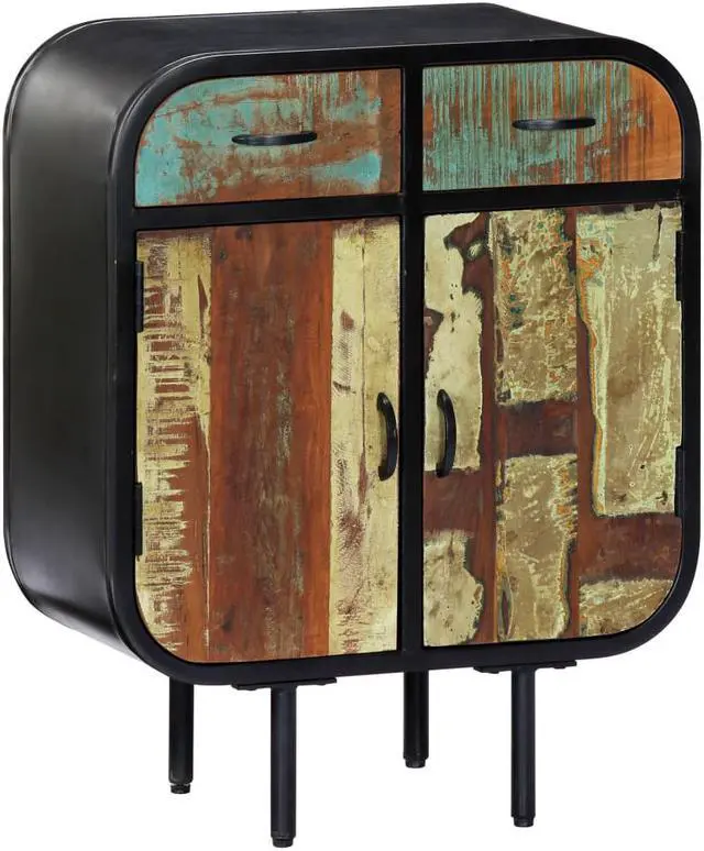 Alt view image 6 of 13 - vidaXL Sideboard Side Cabinet for Living Room Dining Room Solid Reclaimed Wood