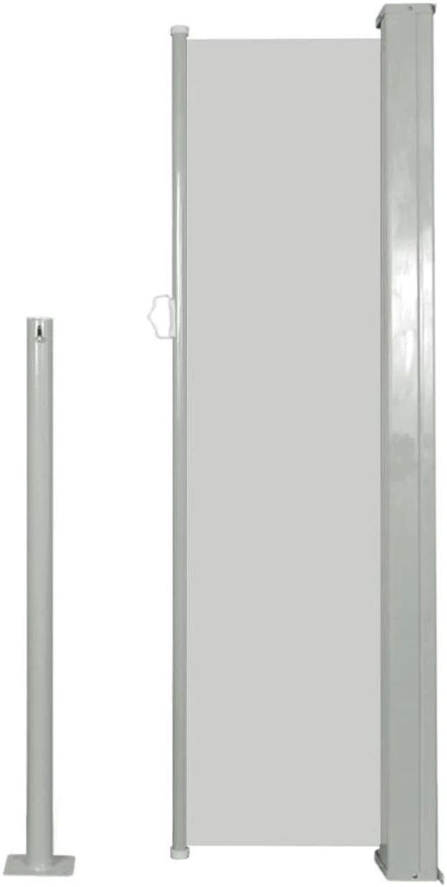 Alt view image 3 of 11 - vidaXL Retractable Side Awning 47.2"x118.1" Cream Privacy Screen Shade Blind