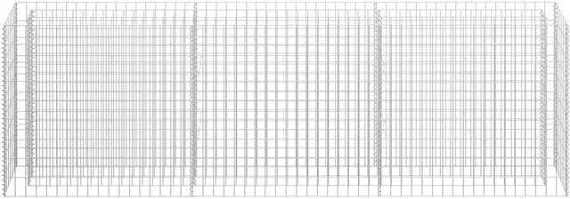 Alt view image 5 of 7 - vidaXL Garden Raised Bed Outdoor Planter Pot for Vegetables Flowers WPC Gray
