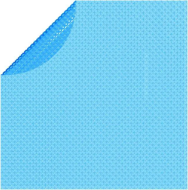 Alt view image 3 of 11 - vidaXL Solar Pool Film Solar Blanket Pool Winter Pool Cover Blue Round PE