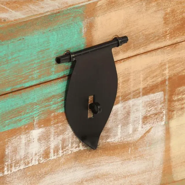 Alt view image 7 of 14 - vidaXL Storage Chest Solid Reclaimed Wood Box Entryway Trunk hallway Bench