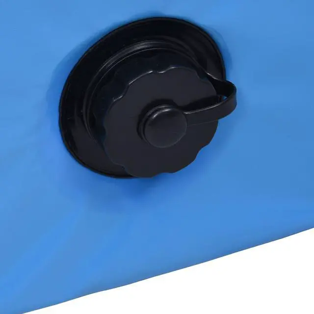 Alt view image 3 of 18 - vidaXL Foldable Dog Swimming Pool Blue 47.2"x11.8" PVC