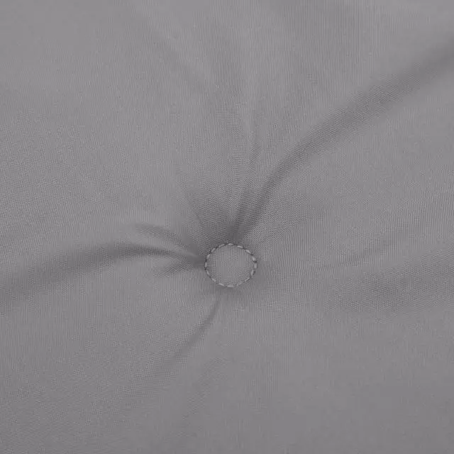 Alt view image 5 of 14 - vidaXL Chair Cushion Outdoor Water Repellent Deck Chair Seat Cushion Pad Gray