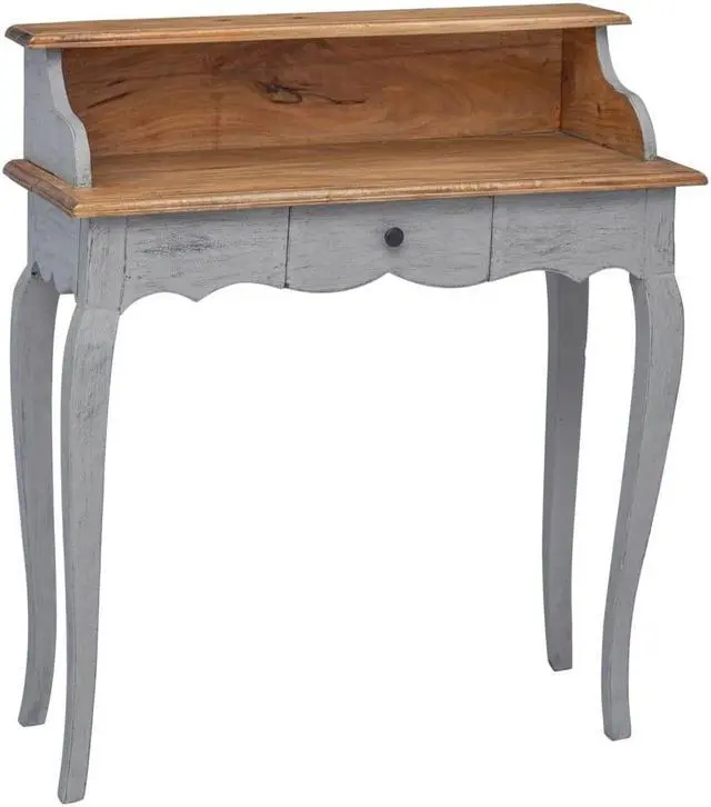 Main image of vidaXL Writing Desk Office Computer Desk Study Working Table Solid Mahogany Wood