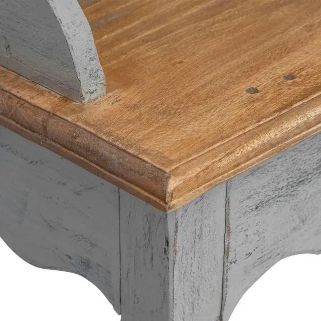 Alt view image 13 of 13 - vidaXL Writing Desk Office Computer Desk Study Working Table Solid Mahogany Wood