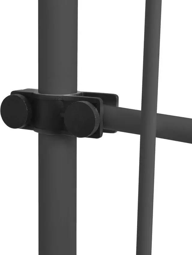 Alt view image 6 of 7 - vidaXL Retractable Awning Patio Awning with Hand Crank and LED 59.1" Cream