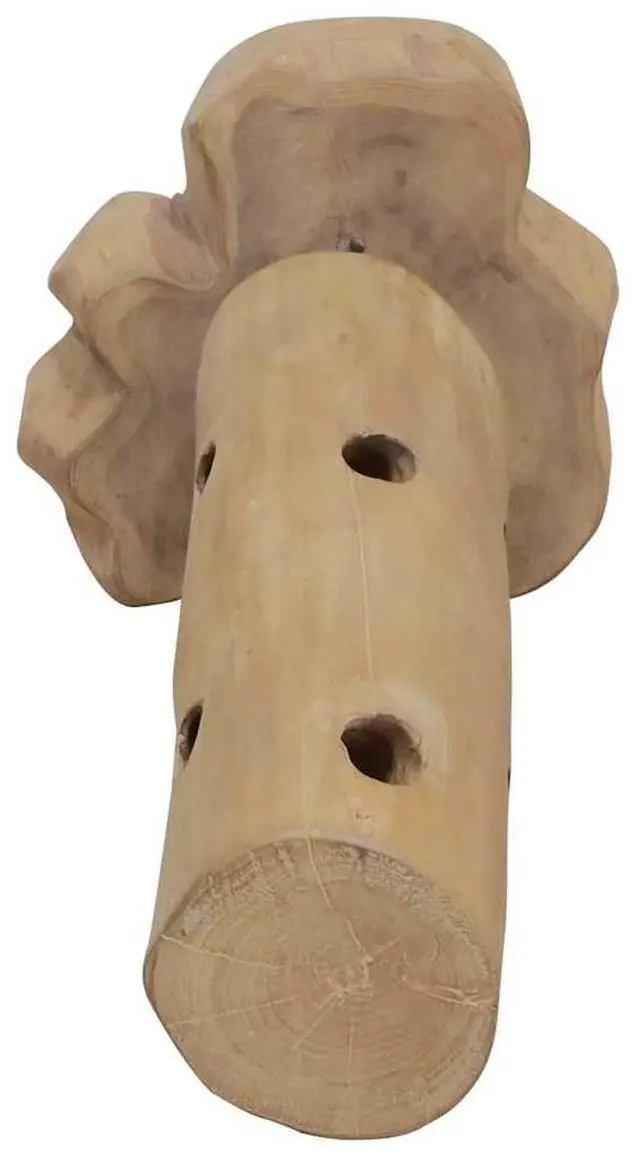 Alt view image 3 of 16 - vidaXL Wine Rack Bottle Holder for 8 Bottles Floor Wine Cabinet Solid Teak Wood