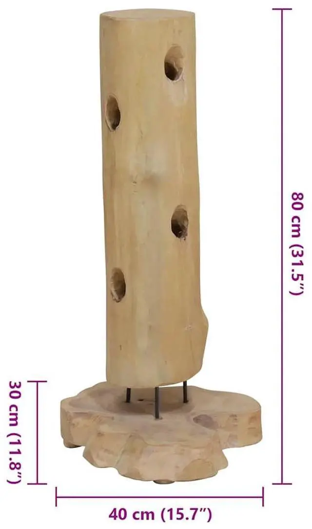 Alt view image 4 of 16 - vidaXL Wine Rack Bottle Holder for 8 Bottles Floor Wine Cabinet Solid Teak Wood