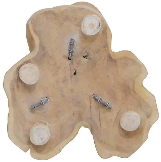 Main image of vidaXL Wine Rack Bottle Holder for 8 Bottles Floor Wine Cabinet Solid Teak Wood