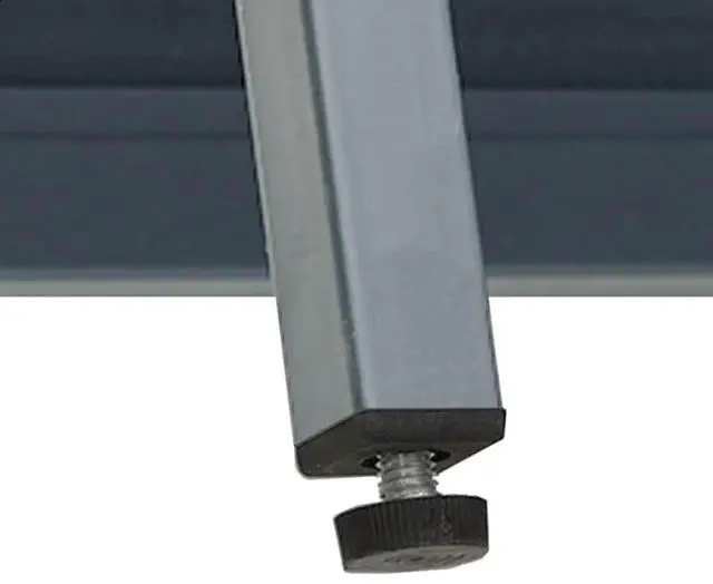 Alt view image 6 of 7 - vidaXL Sideboard Side Table End Table for Living Room Anthracite Steel and Glass