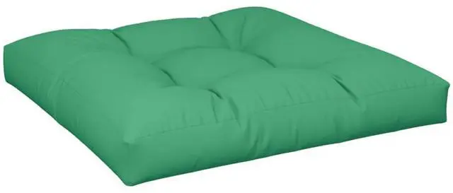 Alt view image 2 of 7 - vidaXL Pallet Sofa Cushion Green 27.6"x27.6"x4.7"