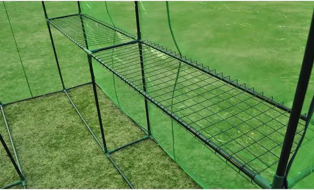 Alt view image 4 of 13 - vidaXL Greenhouse Grow House Green House for Outdoor Plant Growing Steel XL