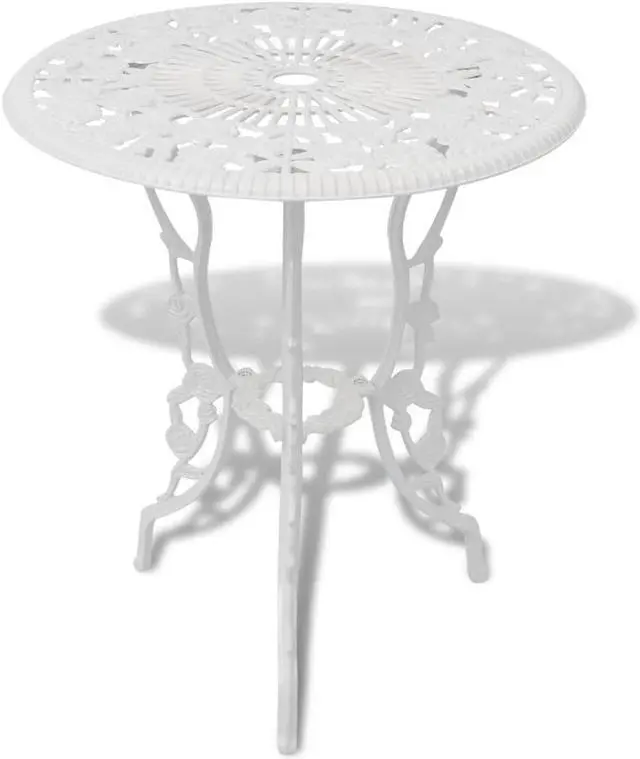 Alt view image 2 of 7 - vidaXL Patio Dining Set 7 Piece Table and Chairs Poly Rattan Black and Brown
