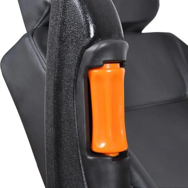 Alt view image 2 of 20 - vidaXL Tractor Seat w/ Suspension Black Forklift Replacement Relaxer Chair