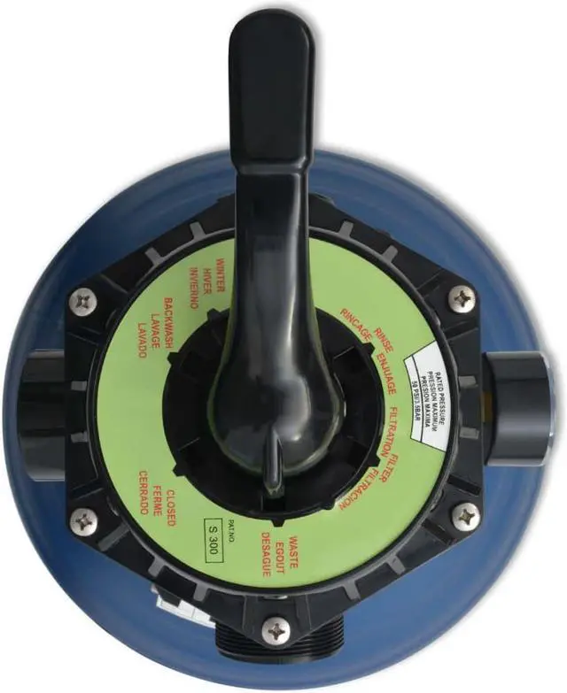 Alt view image 3 of 14 - vidaXL Pool Sand Filter Sand Filter for Above Ground Pool with 6 Position Valve