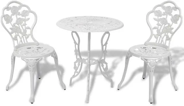 Main image of vidaXL Patio Dining Set 7 Piece Table and Chairs Poly Rattan Black and Brown
