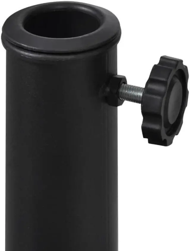 Alt view image 3 of 9 - vidaXL Patio Umbrella Stand Parasol Base for Poles of 1.5"/1.9" Umbrella Base